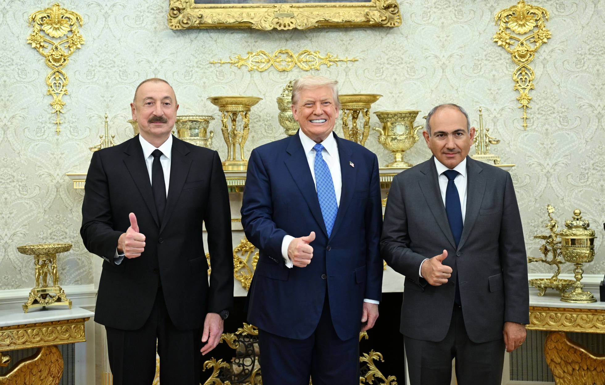 “Sizə və Prezident Əliyevə təşəkkür edirəm” - Tramp Paşinyana yazdı