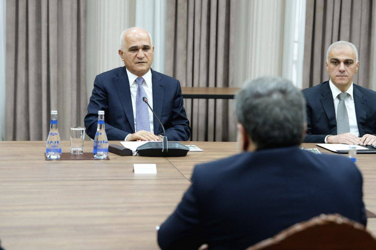 Şahin Mustafayev Abbas Əraqçi ilə görüşdü - FOTO