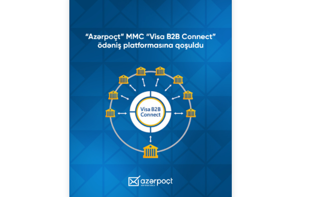 “Azərpoçt” MMC “Visa B2B Connect” ödəniş platformasına qoşulub
