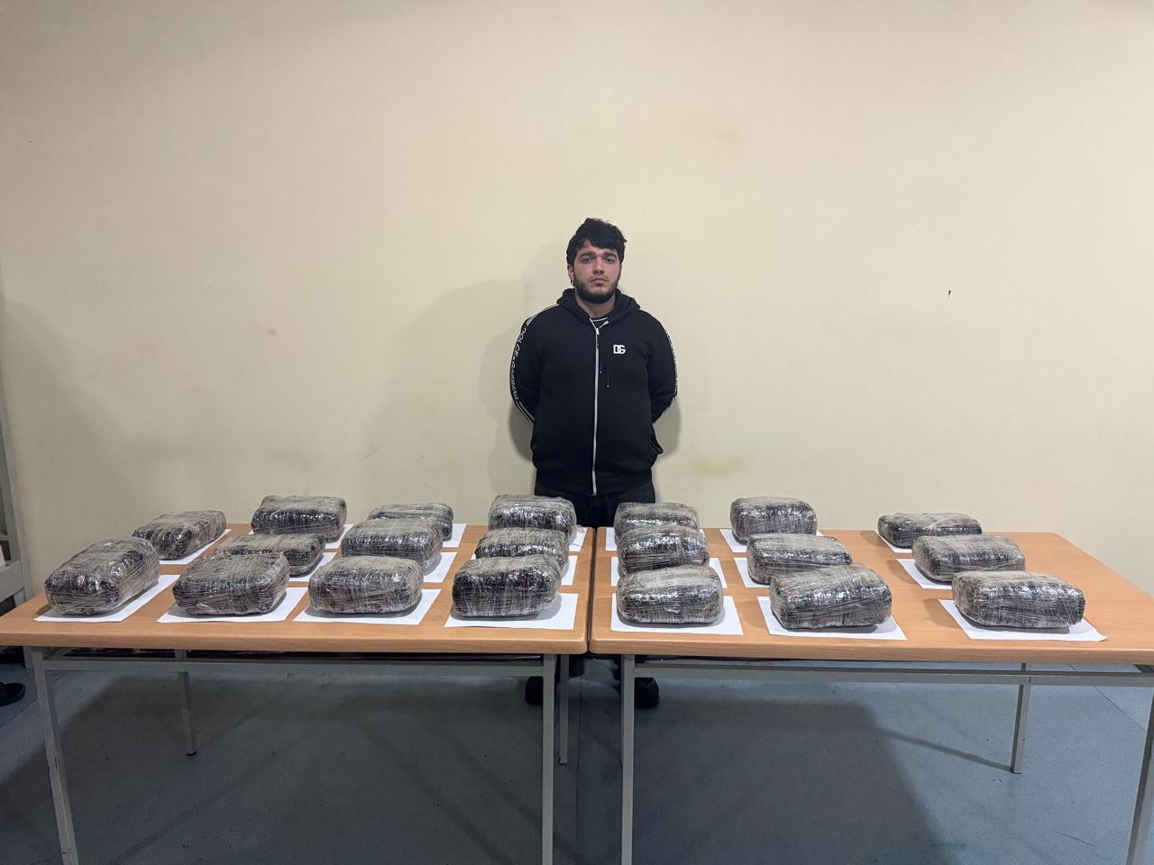 İrandan Azərbaycana külli miqdarda narkotik keçirmək istədi