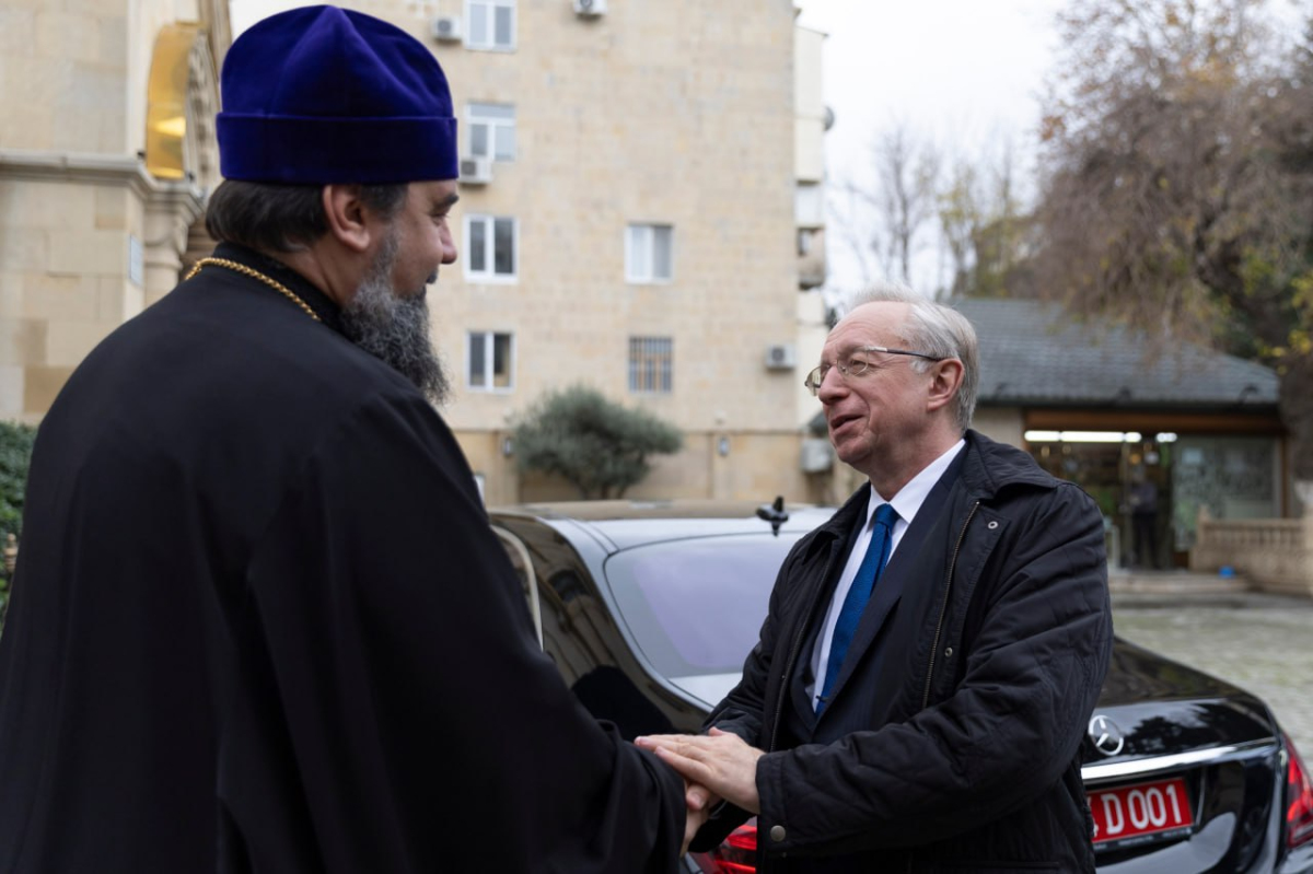 Lavrovun müavini Bakıda - FOTO