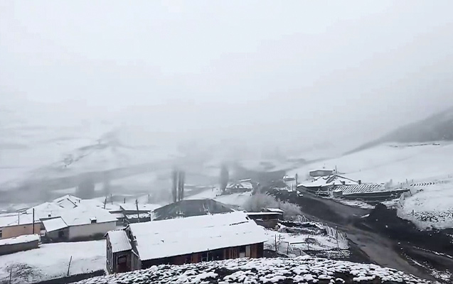 Rayonlara qar yağır - FAKTİKİ HAVA