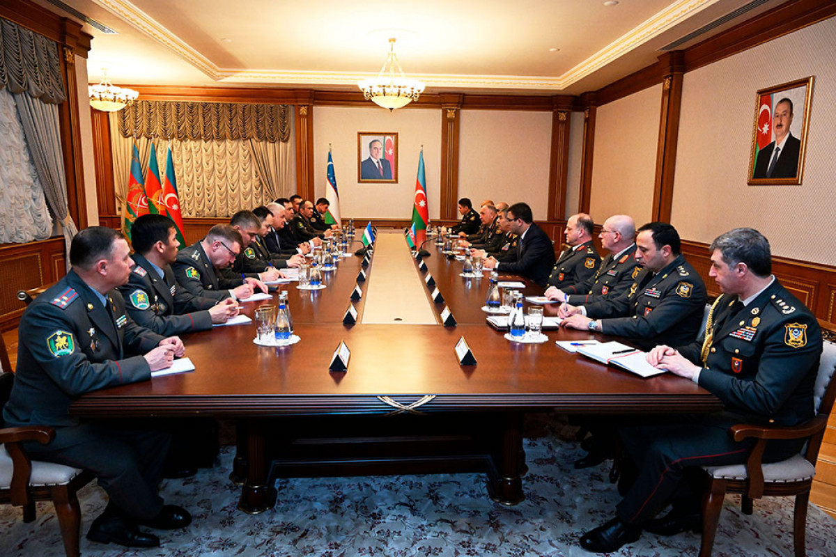 Azərbaycan-Özbəkistan hərbi əməkdaşlığı müzakirə olundu - VİDEO