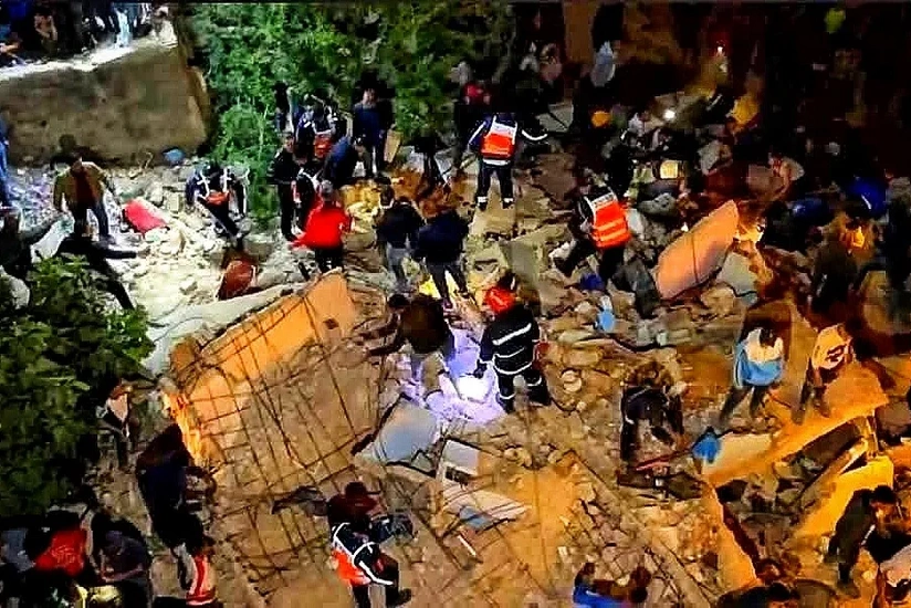 2 buildings collapsed in Morocco - 22 people died