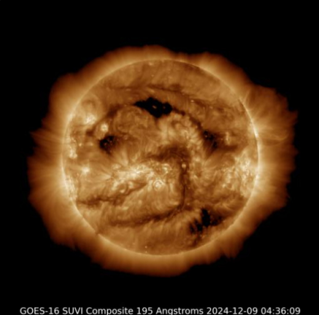 Günəşdə ardıcıl 4 partlayış olub