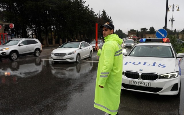 Polis gücləndirilmiş iş rejimində - GÖRÜNTÜLƏR