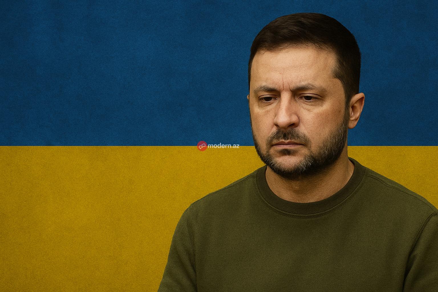 Hazırkı "sülh planı" Zelenski üçün ölümə bərabərdir