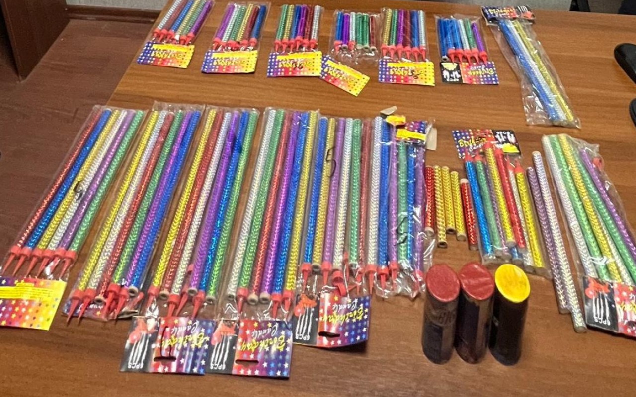 Qəbələdə pirotexniki vasitələr satan şəxs saxlanıldı