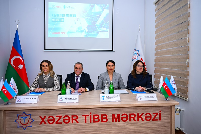 Jurnalistlər Xəzər Tibb Mərkəzi ilə tanış olublar - FOTOLAR