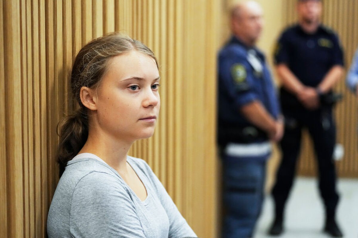 Qreta Tunberqə cinayət işi açıldı