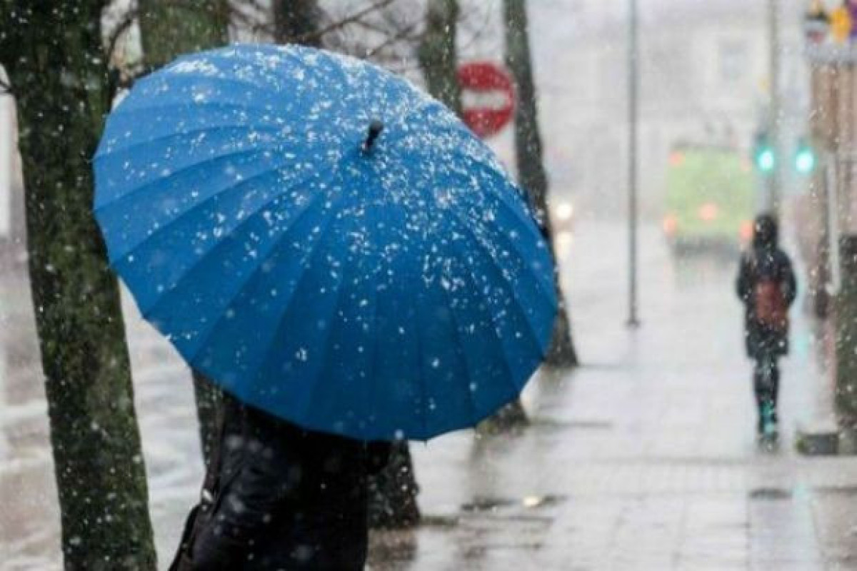 Bakıya qar yağır - FAKTİKİ HAVA