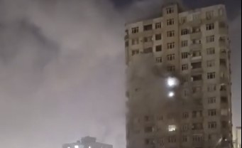 Yanan binanın sakinlərinə təzminat ayrıldı