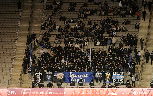 "Qarabağ" azarkeşlərinə görə cərimələndi