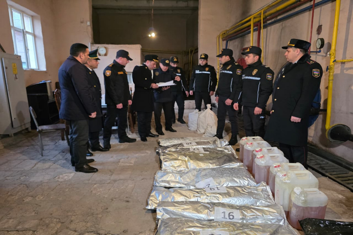 Naxçıvanda külli miqdarda narkotik məhv edildi