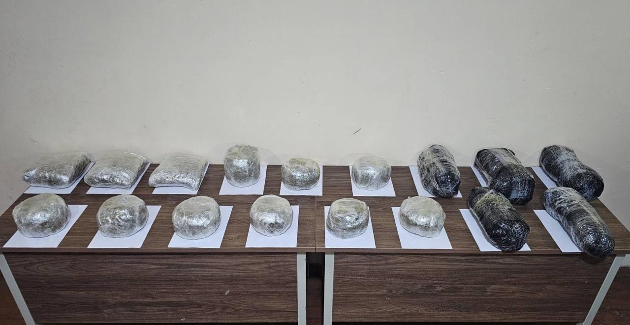 İrandan Azərbaycana narkotik keçirilməsinin&nbsp;qarşısı alındı