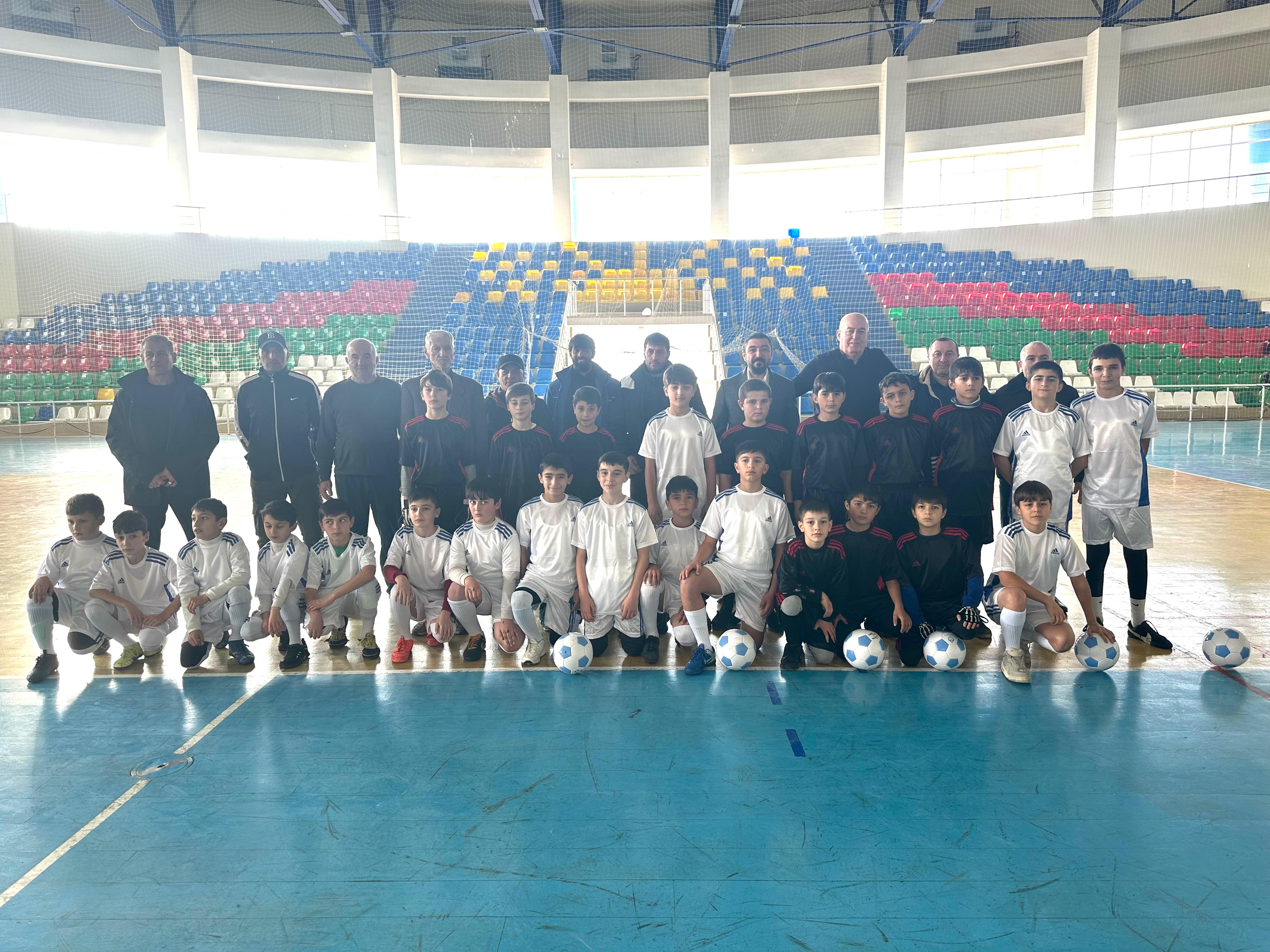 Qusarda yeniyetmə futbolçuların&nbsp;mini-turniri keçirilib