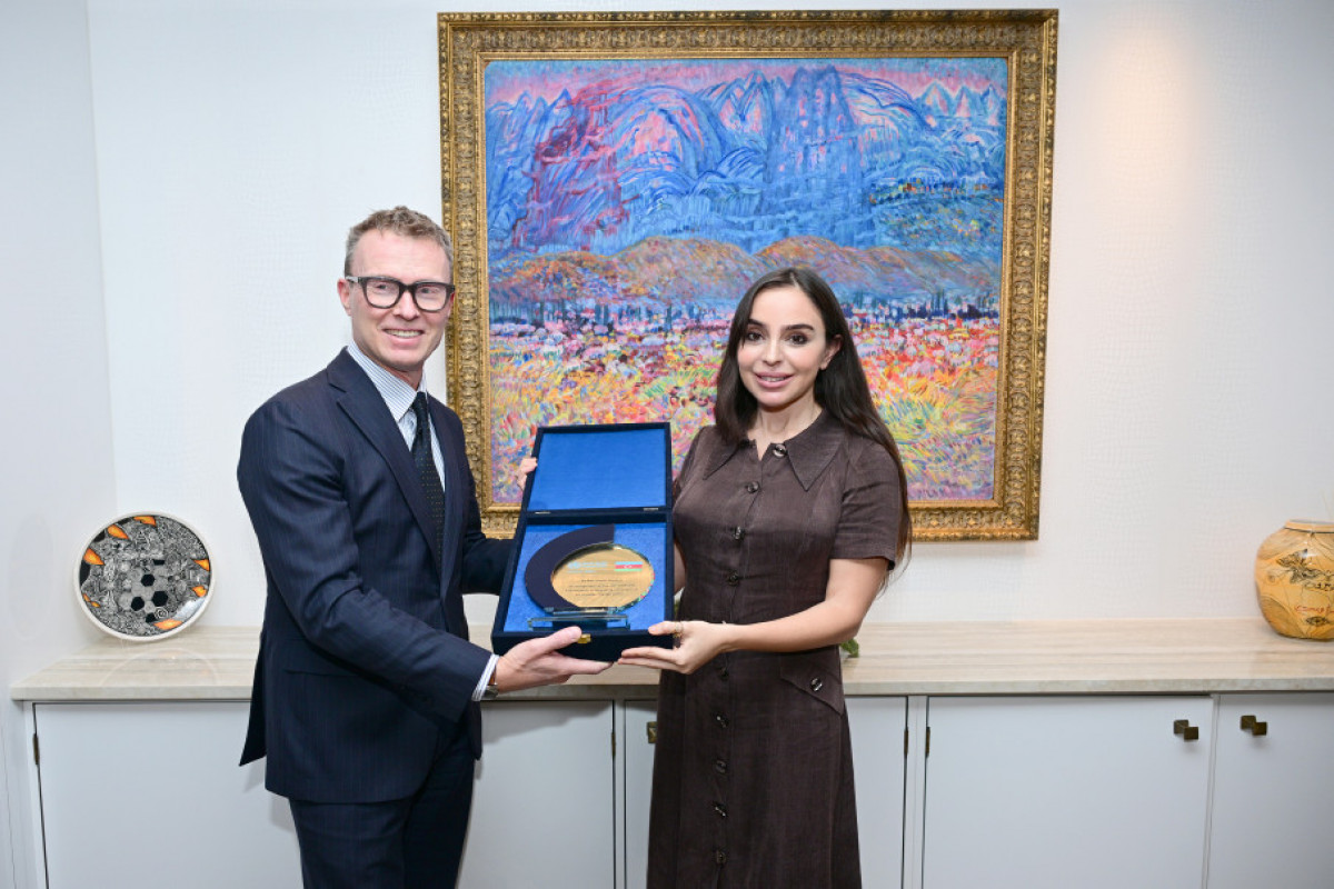 Leyla Əliyeva ÜST-nin&nbsp;xüsusi nümayəndəsi ilə görüşdü