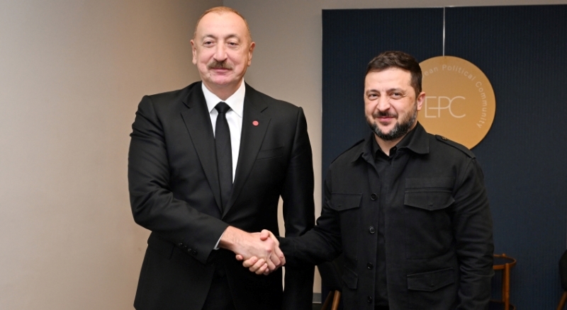 Zelenski İlham Əliyevə məktub YAZDI