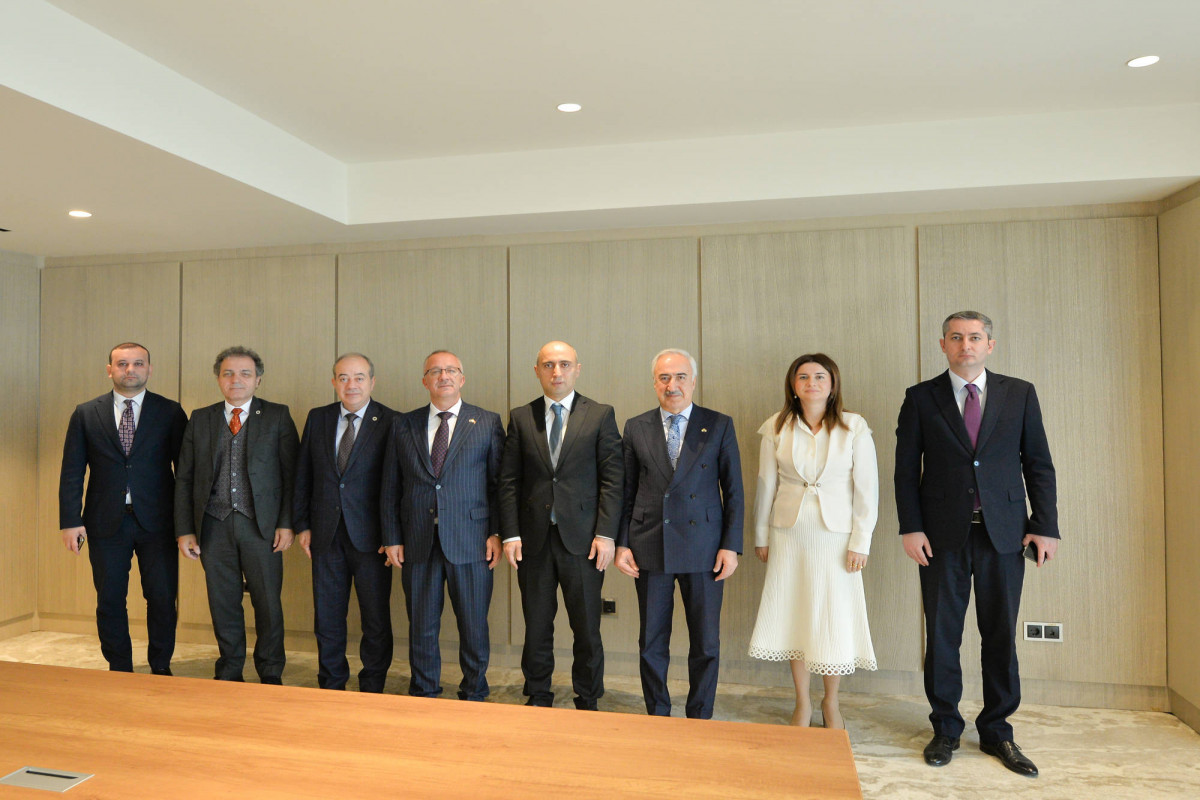 Emin Əmrullayev türkiyəli rektorlarla görüşdü - FOTO