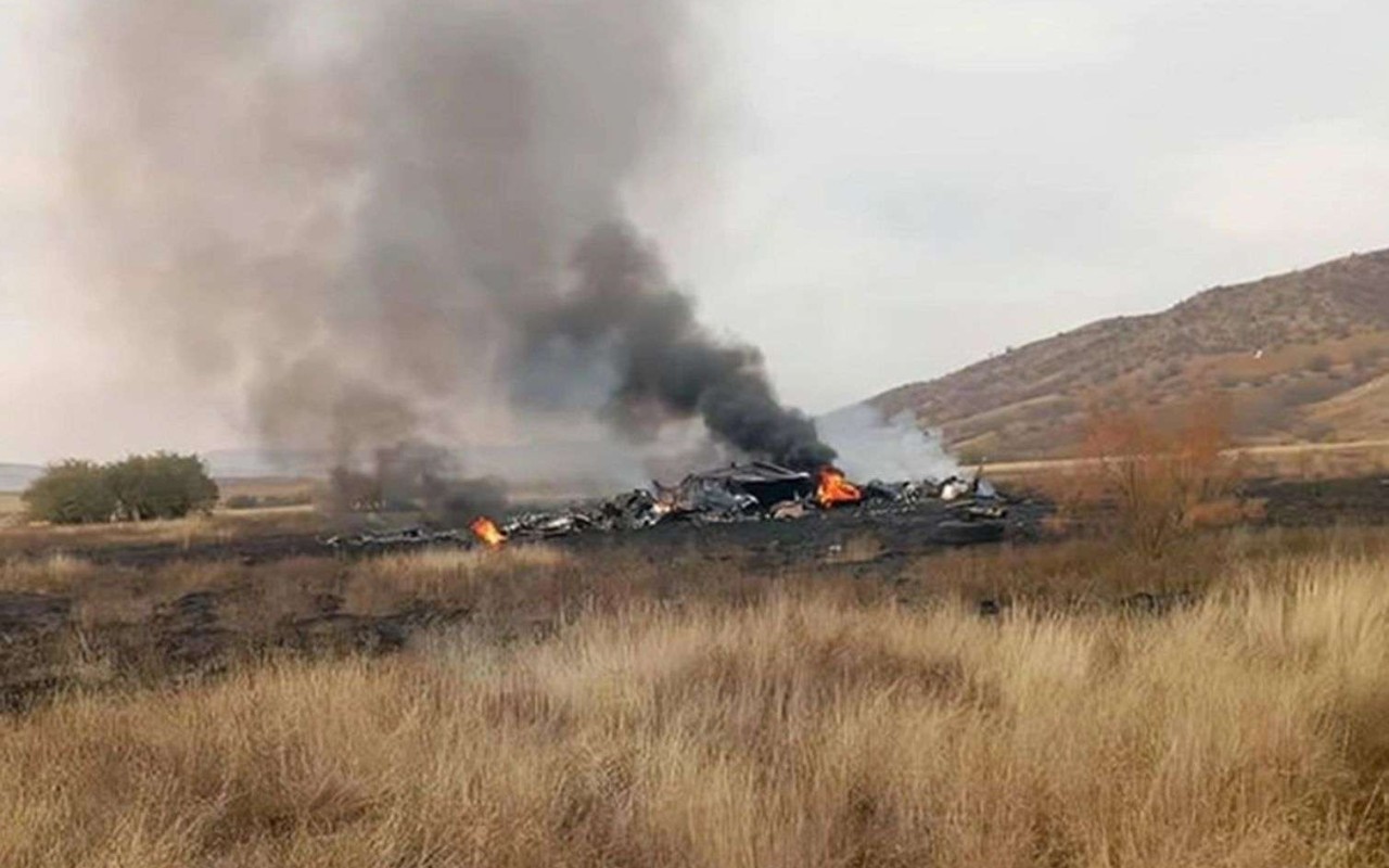 Qəzaya düşən Türkiyə təyyarəsinin &ldquo;qara qutu&rdquo;su&nbsp;araşdırılır