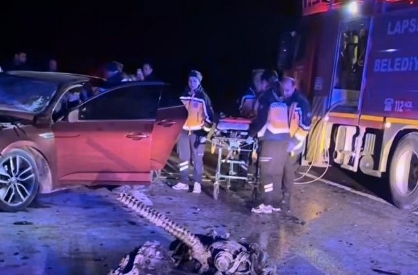 Türkiyədə ağır yol qəzası - Ölənlər var