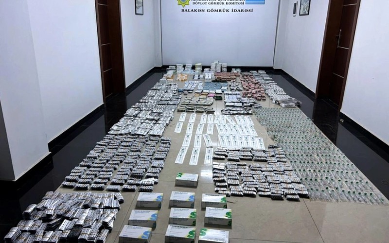 Külli miqdarda tibbi vasitələrin qanunsuz yolla gətirilməsinin qarşısı alındı