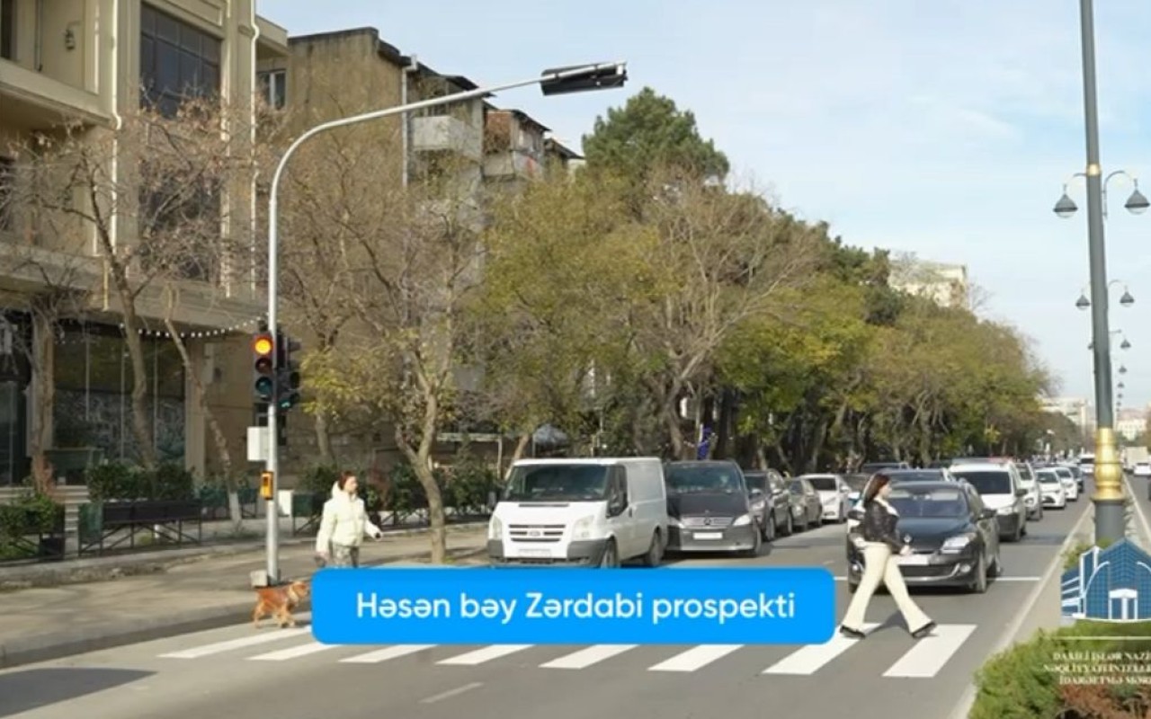 Paytaxt yollarında yeni işıqforlar quraşdırıldı