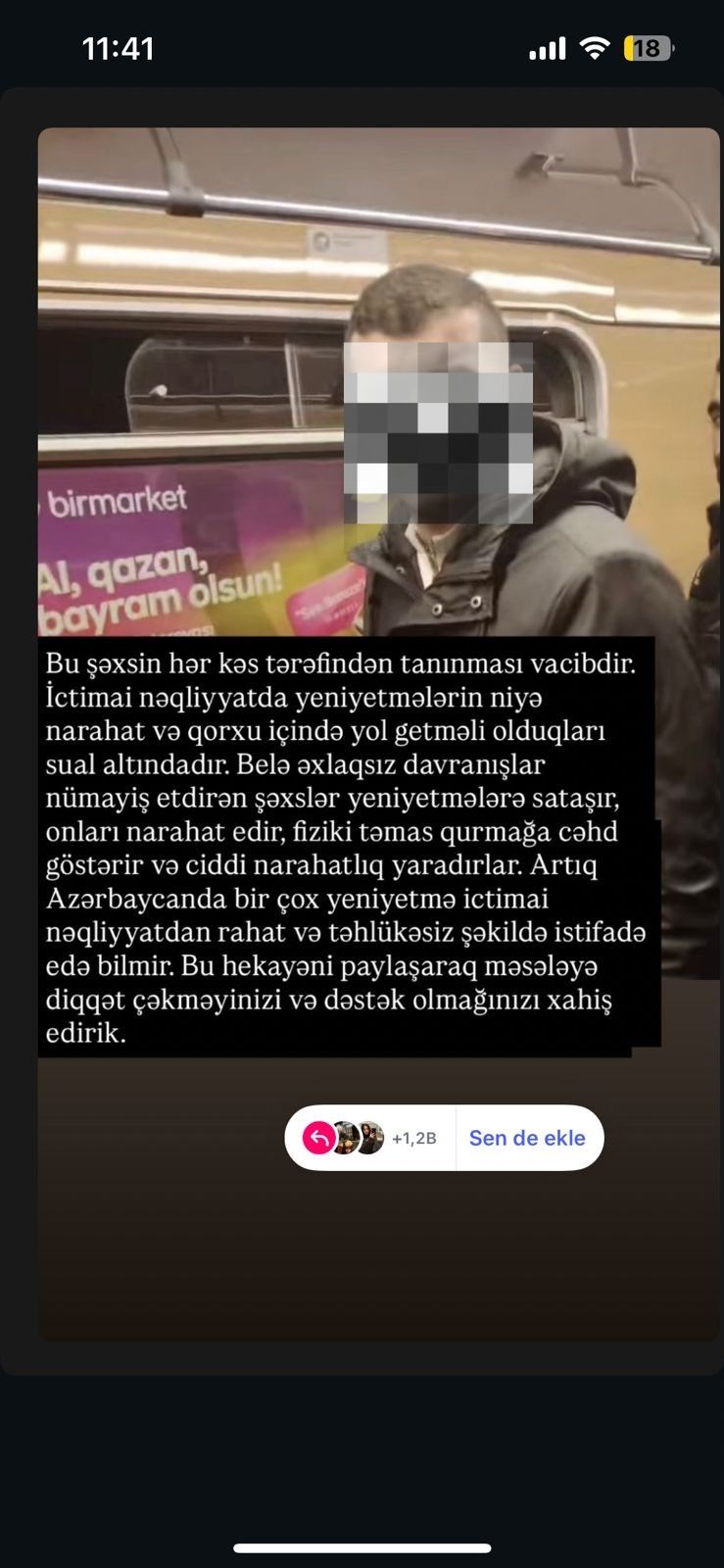 Yeniyetmələrə nalayiq hərəkətlər etdiyi deyilir -&nbsp;araşdırma aparılır