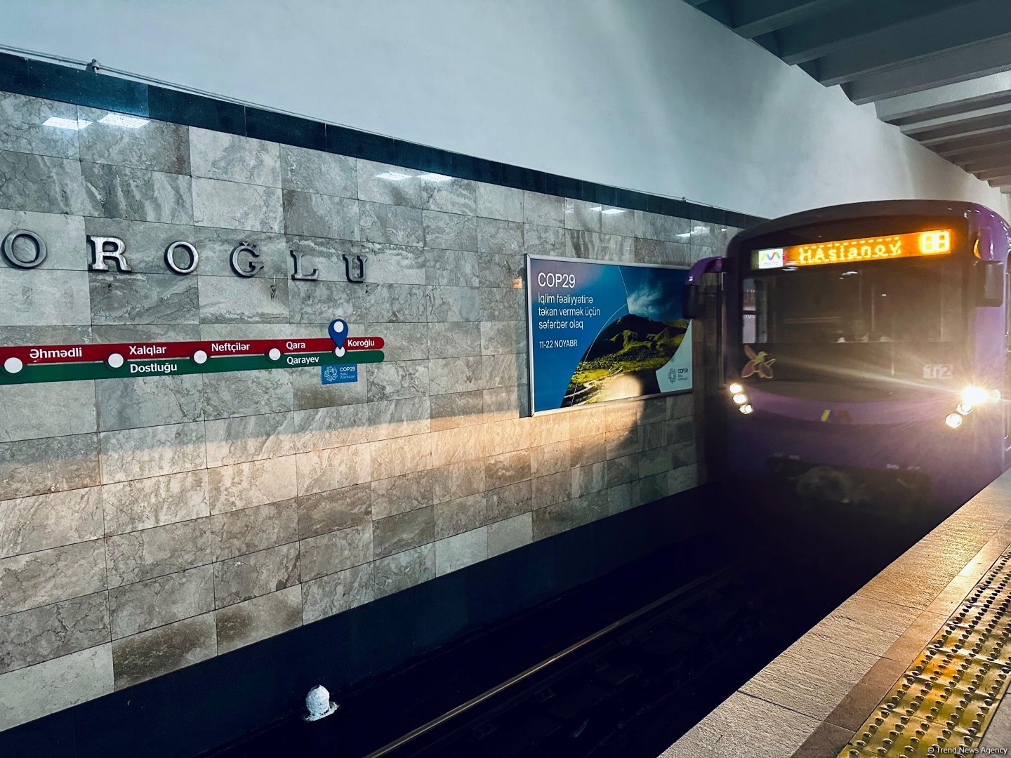 Metronun reklam gəlirləri açıqlandı
