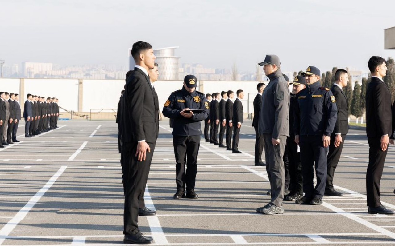 Vilayət Eyvazov&nbsp;13 müharibə iştirakçısını&nbsp;polisə qəbul etdi - Görüntülər