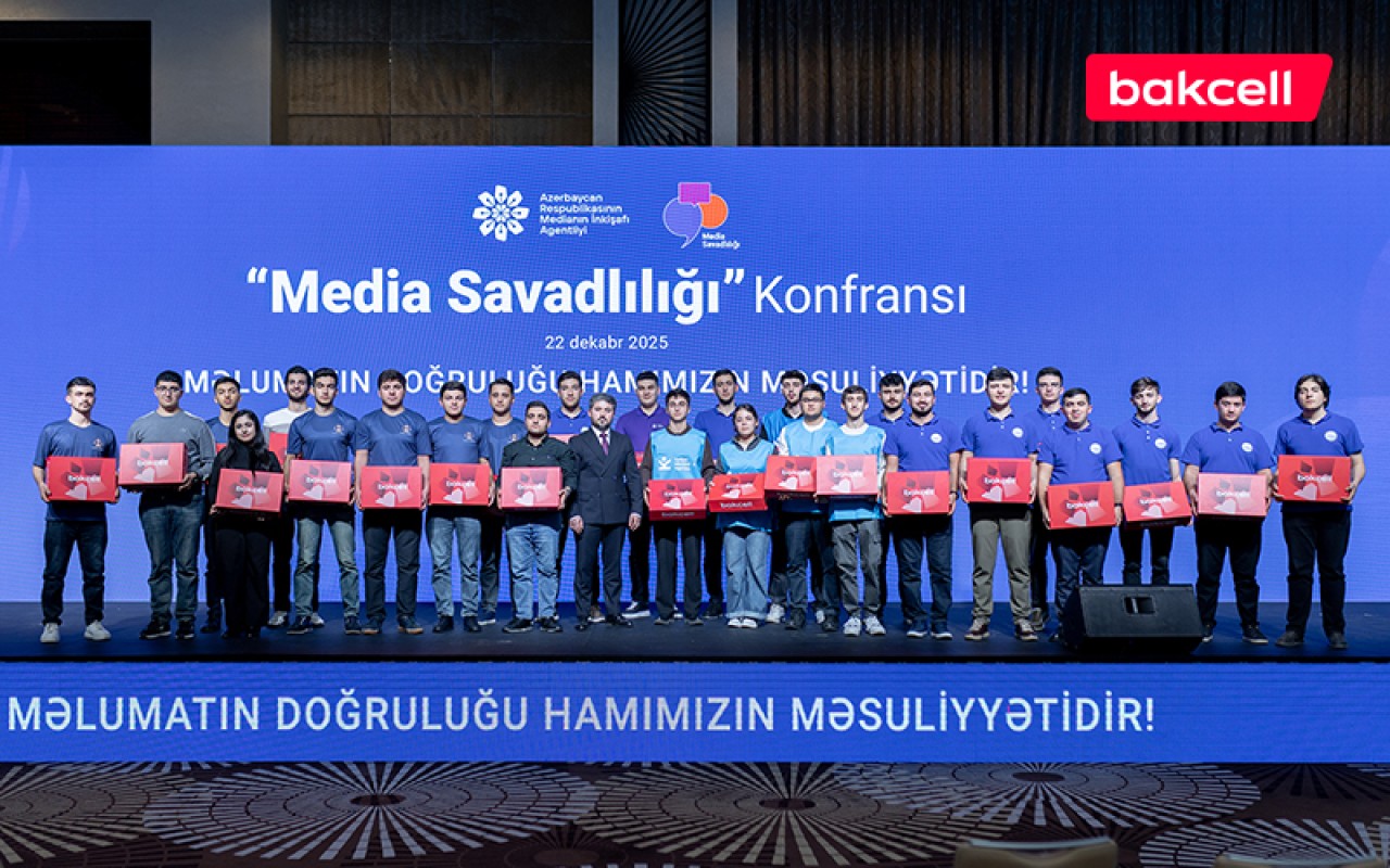Bakcell-in innovasiya tərəfdaşlığı ilə &ldquo;Media Savadlılığı&rdquo; Konfransı baş tutub -&nbsp;FOTOLAR