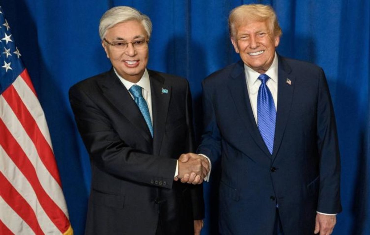Tokayev Trampla Ukrayna barədə danışdı