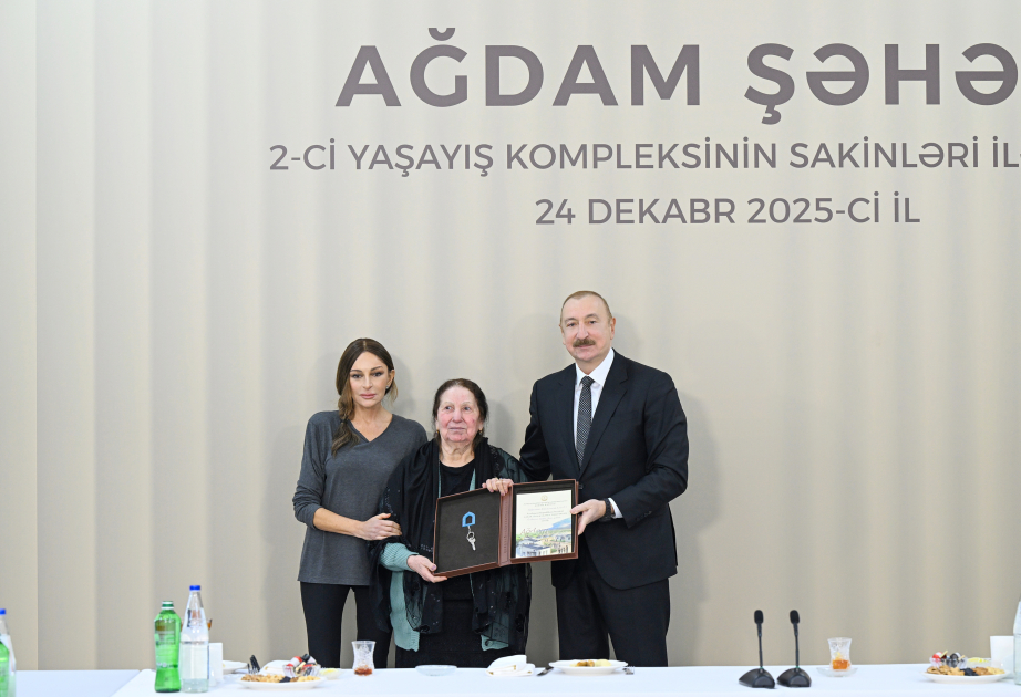 Ağdamda 2-ci yaşayış kompleksinin açılışı oldu - YENİLƏNİB
