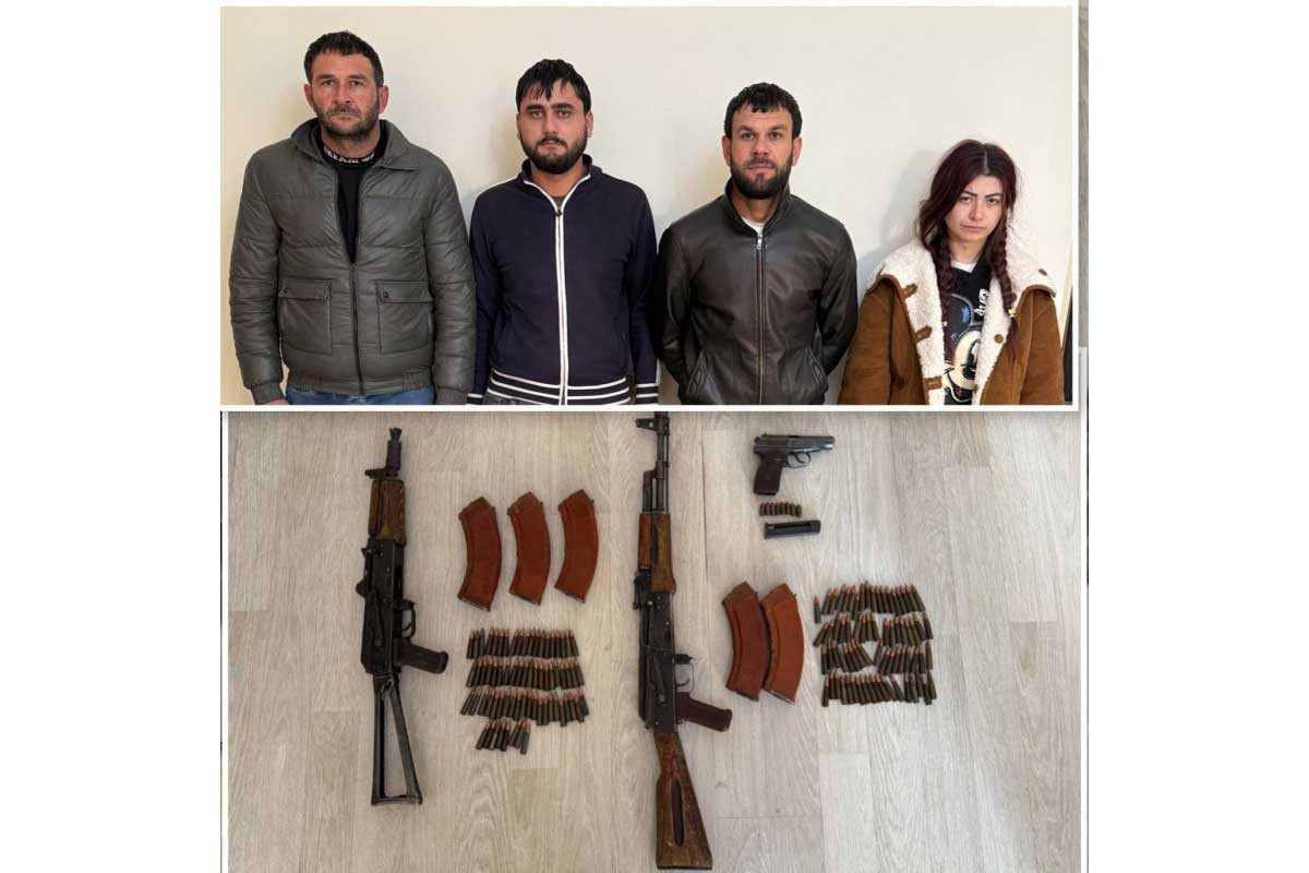 Silah alveri edən cinayətkar dəstənin üzvləri tutuldu