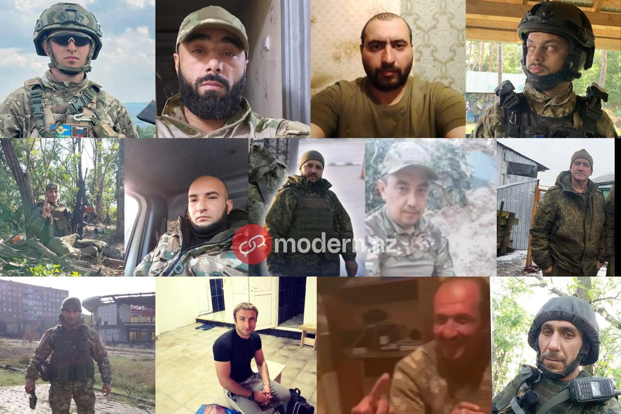 Ukraynada son 2 həftədə itkin düşən və ölən həmyerlilərimiz... - FOTO