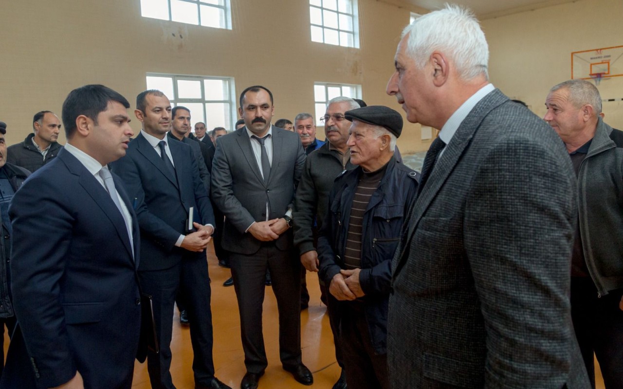 Neftçalanın icra başçısı dekabrın səyyar görüşlərini yekunlaşdırdı&nbsp;-&nbsp;FOTOLAR