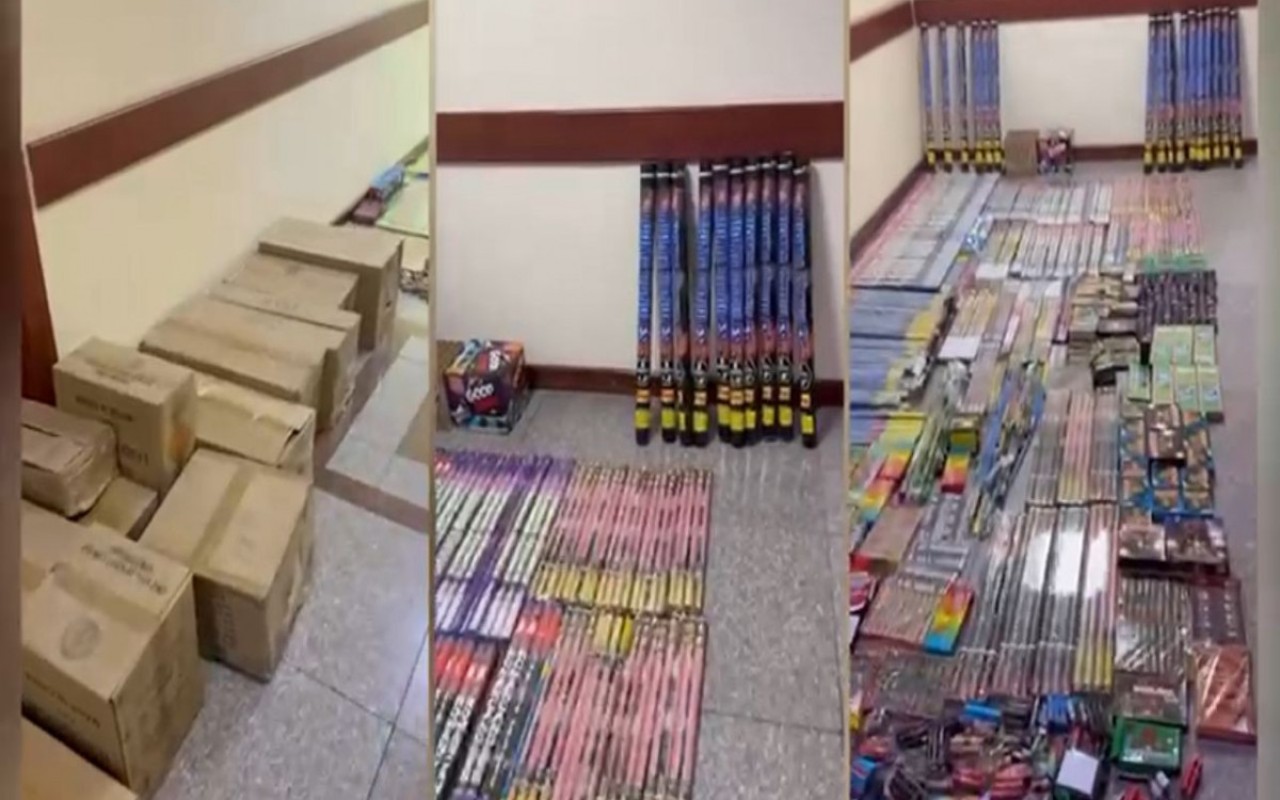 Pirotexniki vasitələr satanlar saxlanıldı