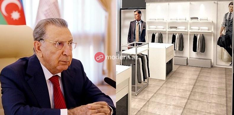 Ramiz Mehdiyev kostyumlarını buradan alırmış - FOTO