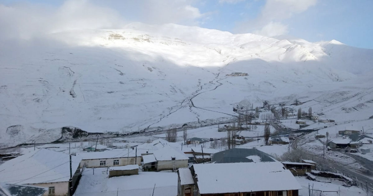 Rayonlara qar yağıb, 9 dərəcə şaxta var