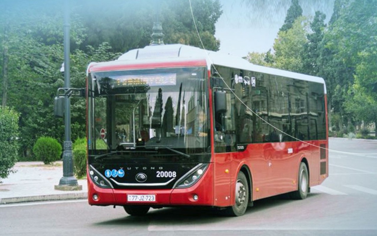 Daha bir marşrut üzrə avtobuslar yenilənir