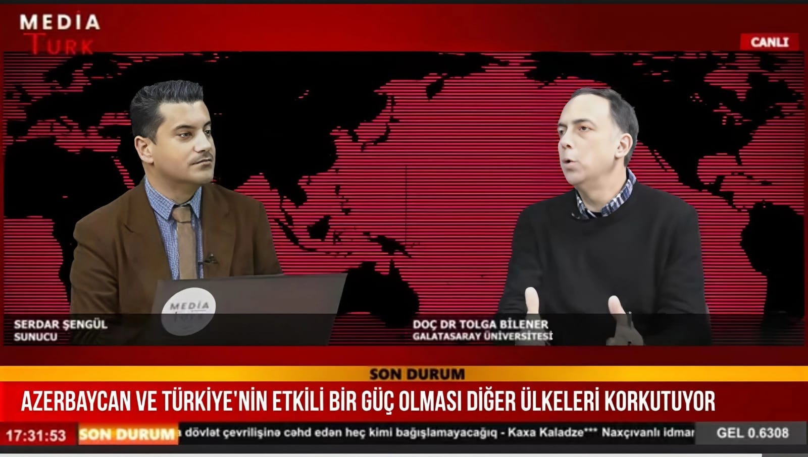 Türkiyəli ekspert "MediaTürk TV"də&nbsp; Azərbaycan-Çin münasibətlərindən danışacaq