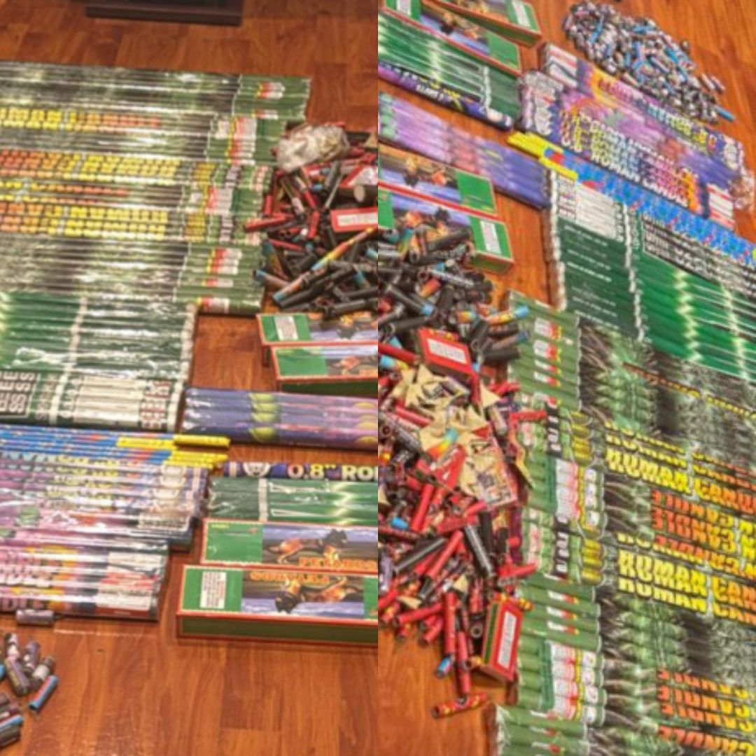 Polis Yasamalda 466 qutu pirotexniki vasitə aşkarladı