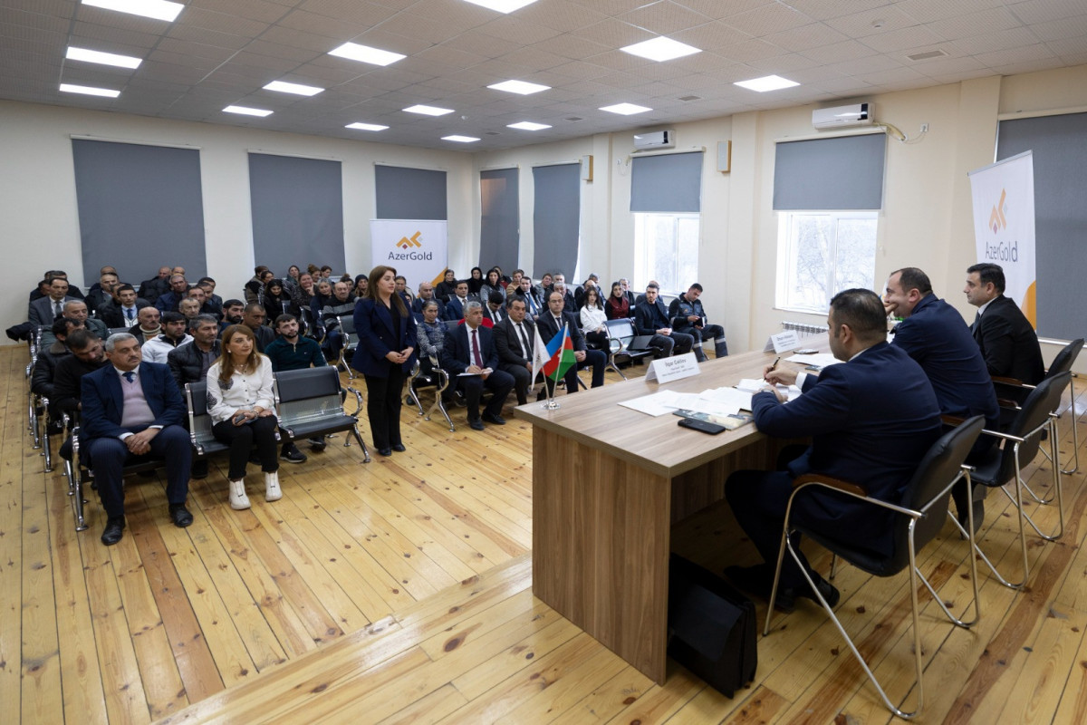 &ldquo;AzerGold&rdquo; Daşkəsəndə yerli icmalarla görüşdü -&nbsp;FOTO
