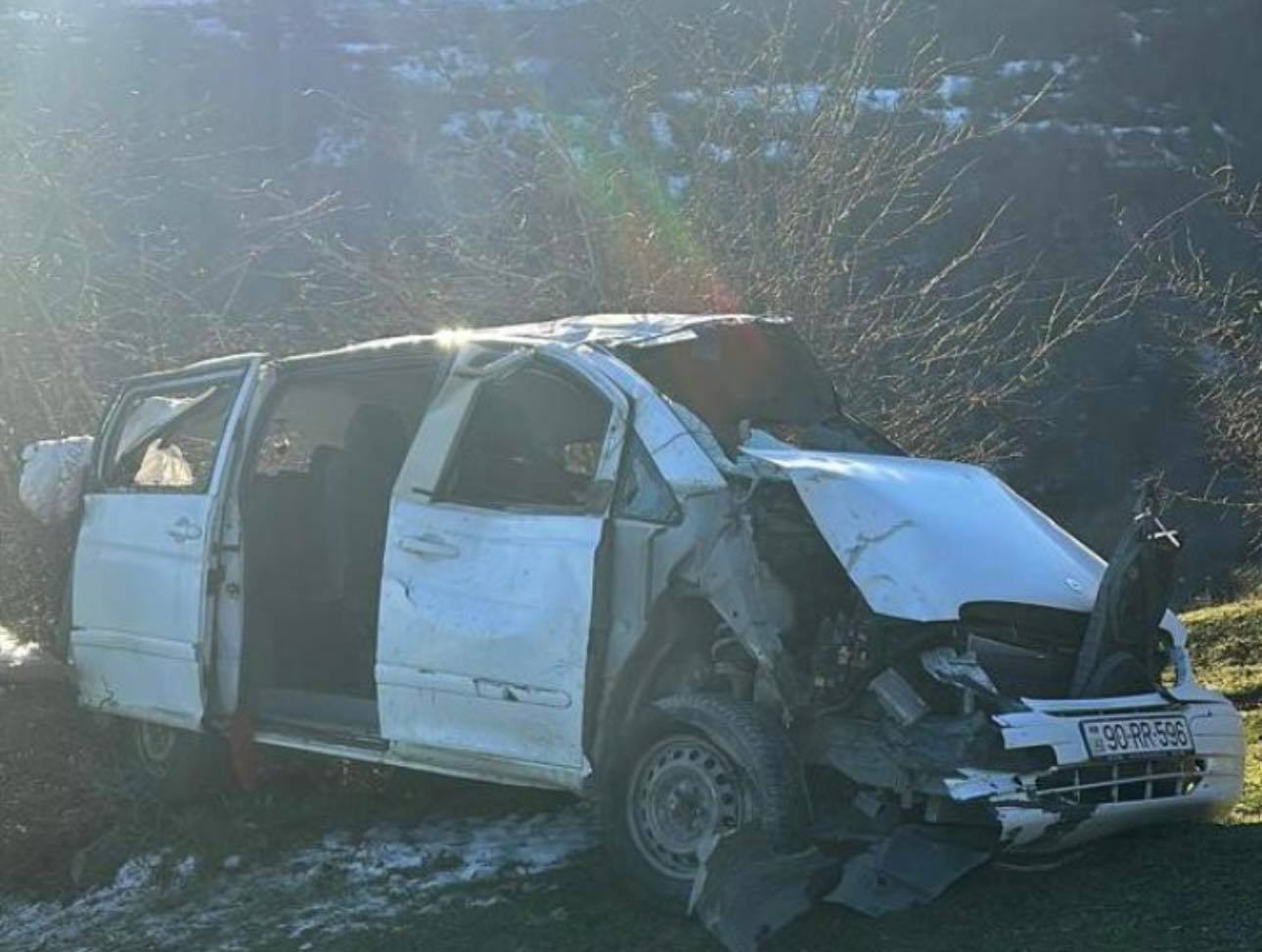 Lerikdəki ağır qəza ilə bağlı rəsmi məlumat: sürücü yuxulu olub - YENİLƏNİB