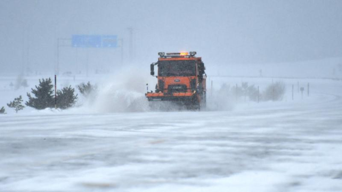 Türkiyədə qarlı hava şəraiti ilə bağlı sarı xəbərdarlıq