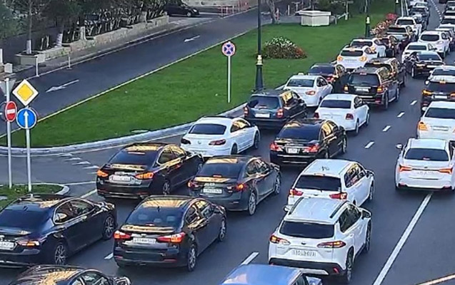 Sürücülərin nəzərinə! - 9 yolda tıxac var