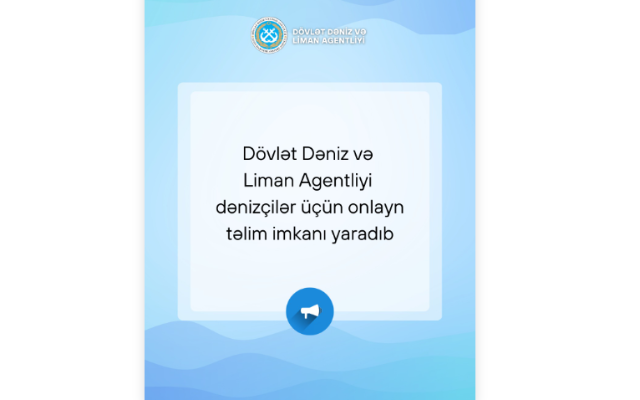 Dənizçilər üçün onlayn&nbsp;təlim imkanı