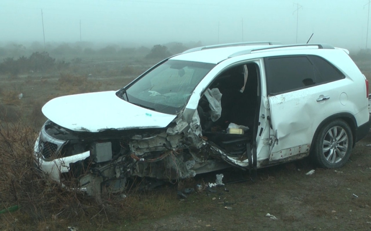 Hacıqabulda 3 maşın toqquşdu -&nbsp;Xəsarət alanlar var