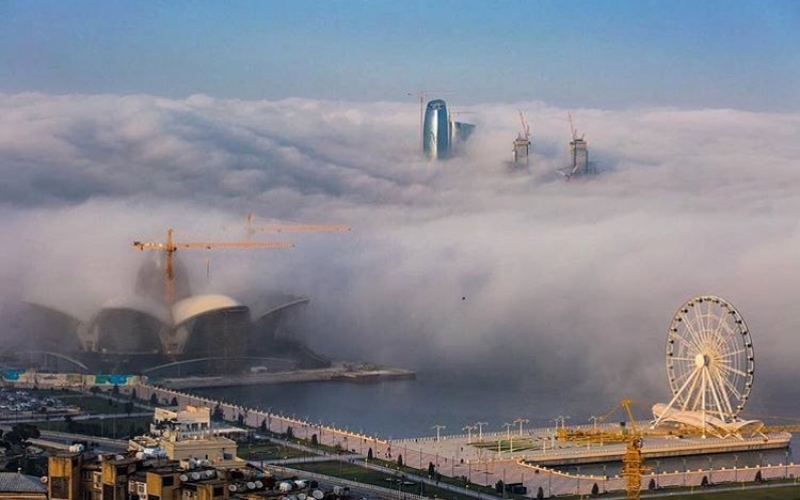 Duman olacaq, 16 dərəcə isti gözlənilir - Sabahın havası