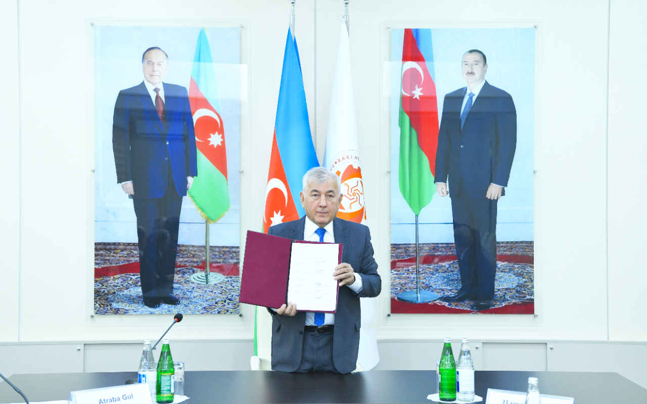 BMU Pekin Kimya Texnologiya Universiteti ilə sənəd imzaladı -&nbsp;FOTOLAR